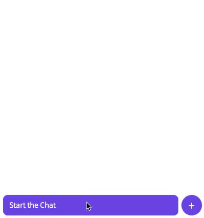 A video demo of the chatbox in action