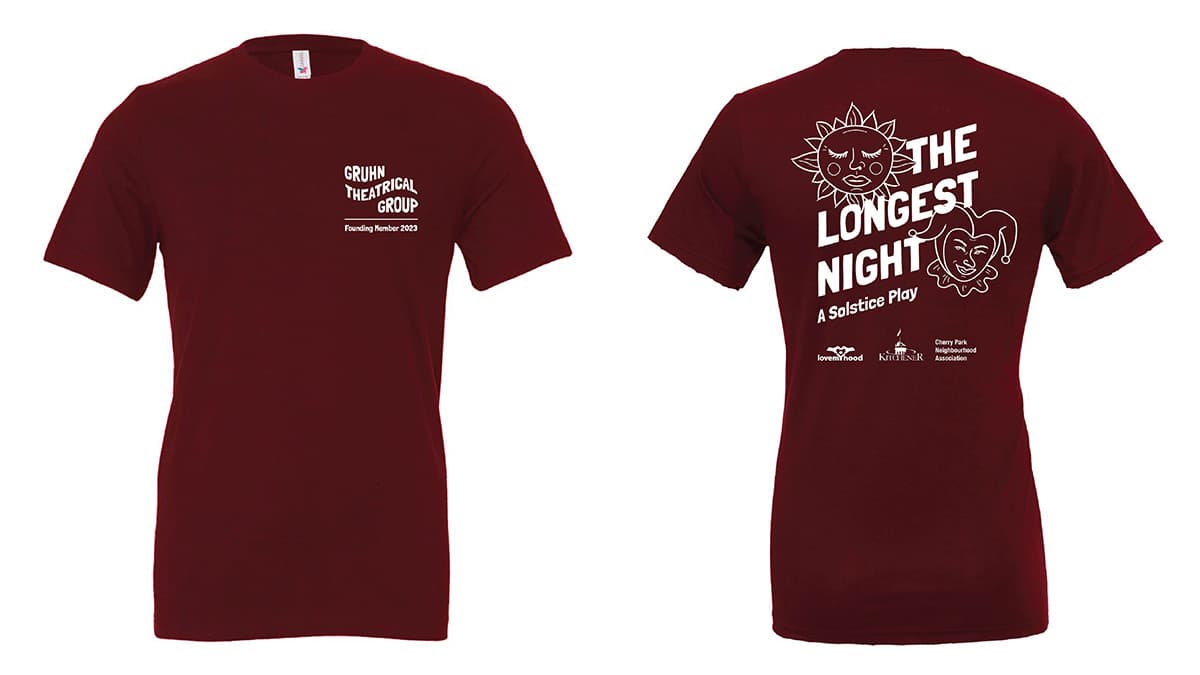 T-shirt made for the cast and crew