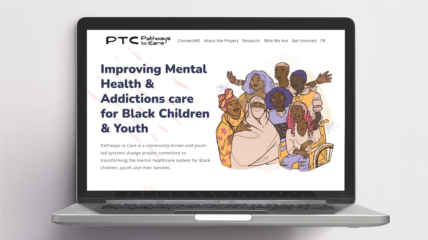 The home page of Pathways to Care